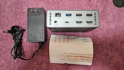 § Tobenone 14-in-1 USB-C Dual HDMI Docking Station UDS-028