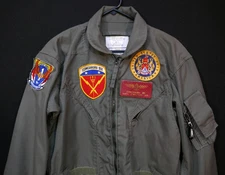 USN RADM Arthur K Cebrowski Flight Suit Carrier Group 6 USS America CV-66, Rare