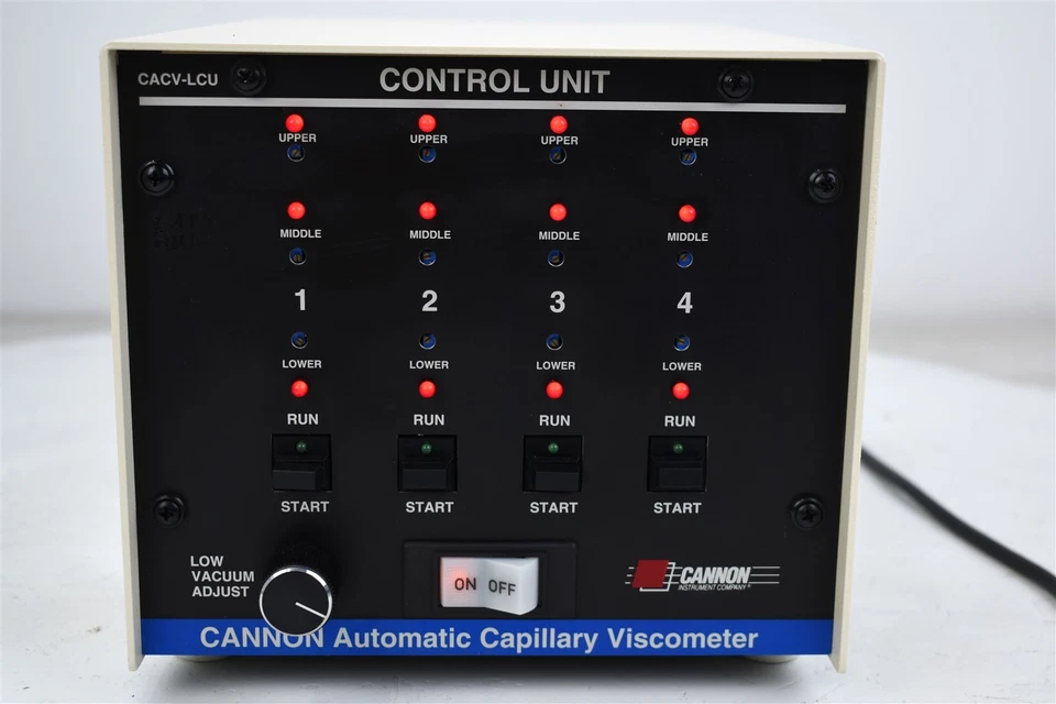 Unidad de control viscosímetro capilar automático CACV-LCU/A CANON CAÑÓN CAÑÓN Foto 4 de 4