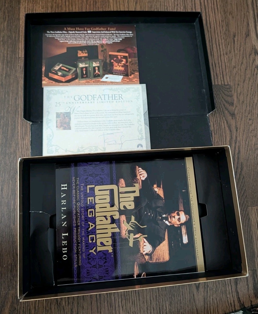 The Godfather 25th Anniversary Limited Edition VHS Box Set – #2899