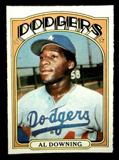 1972 O-Pee-Chee OPC Al Downing #460 LA Dodgers Baseball Card NM