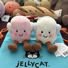 Jellycat Amuseables Toastie Pink and White Marshmallows