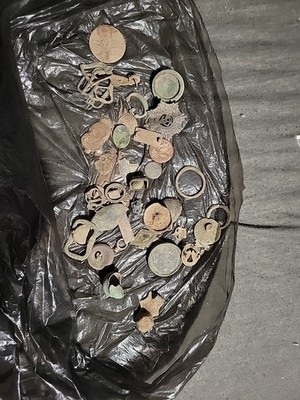 Metalldetektor Fundstücke