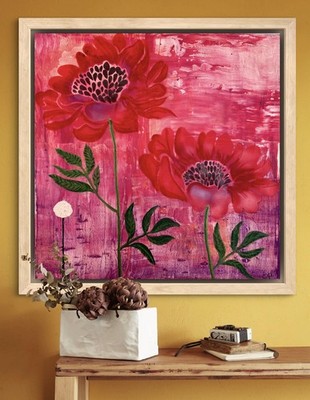 Make A Wish Original 61x61xcm Leinwand Wandbild von Cornelius-p Unikat Kunst