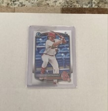 2025 Bowman - Chrome Prospects JJ Wetherholt #BCP-22 (RC)