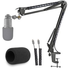AT2020 Microphone Stand with Pop Filter Compatible with Audio-Technica AT2020...