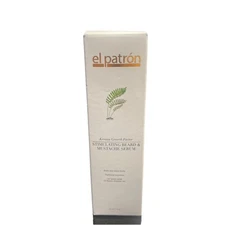 EL PATRON STIMULATING BEARD & MUSTACHE SERUM 1 FL. OZ.   NEW IN BOX 