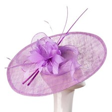 Large Fascinator Millinery Burlesque Wedding Hat Headband Party Race