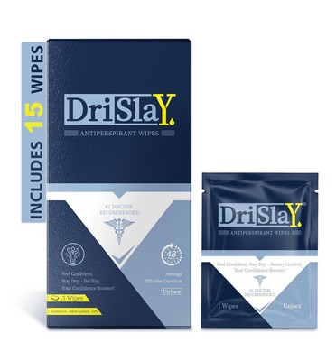 Antiperspirant Wipes Body Deodorant Travel Size Wipes for Excessive Sweating 15
