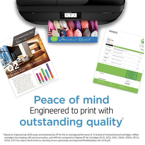 Lot de 4 cartouches d'encre cyan/magenta/jaune HP 962XL noir et HP 962 - 01/2027 NEUF - Photo 6/8