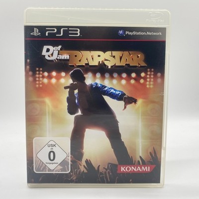Def Jam Rapstar PS3 Musik Rap Karaoke Game Konami PlayStation 3 Klassiker