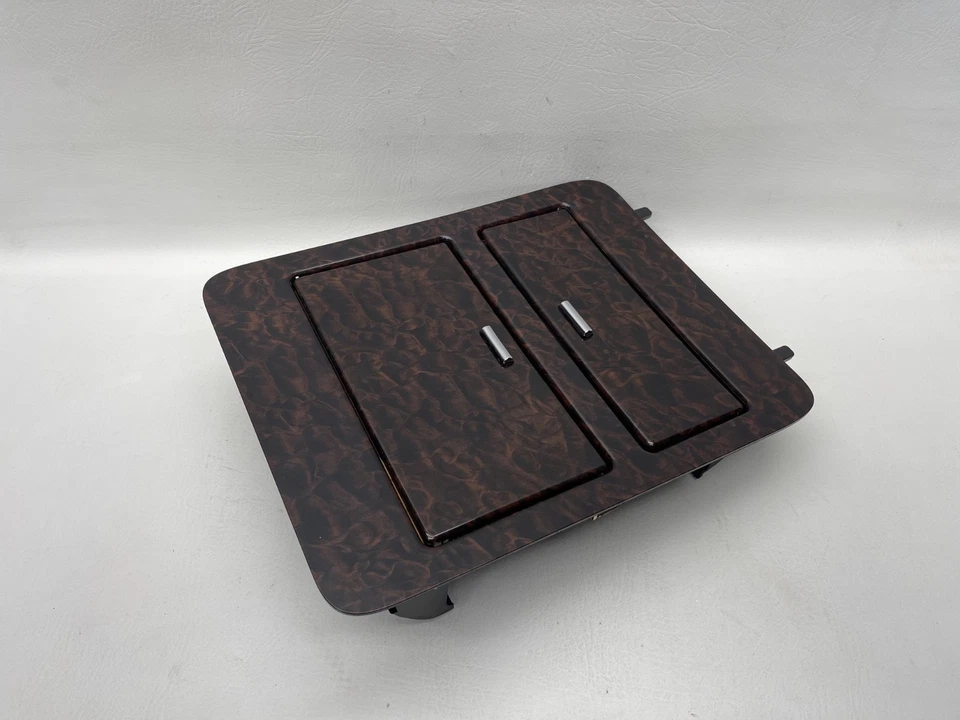 07-14 GMC Yukon Denali Tahoe Suburban consola central portavasos madera de arce Foto 4 de 4