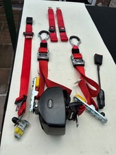  BRAUN/UNWIN COMPLETE SET OF  WHEELCHAIR RESTRAINTS STRAPS TO FIT UNWIN TRACKING