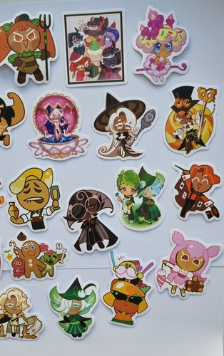 50 Stck. Cookie Run Kingdom Aufkleber Spiel Kinder Vinyl Geschenktüten Flasche Laptop Wand - Bild 3 von 19