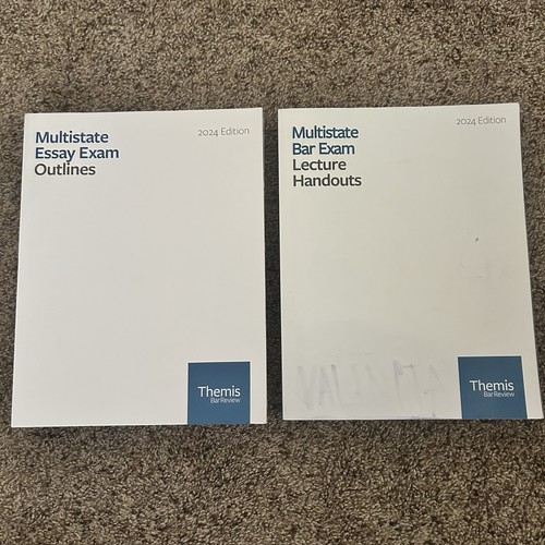 KOMPLETTER 6 - Buchsatz - Multistate Bar Exam Themis Bar Review Ausgabe 2024 - Bild 7 von 9