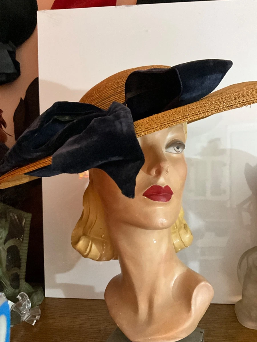 Wide Brim Vintage Hats for Women 1930s Decade for sale | eBay display picture 2