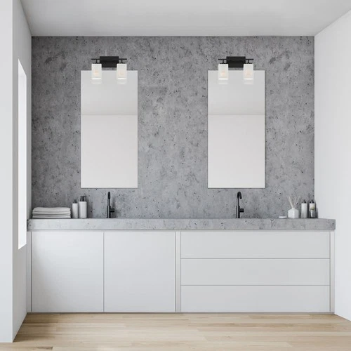 Designers Fountain D239M-2B Carmine 2 Light 14"W Bathroom Vanity - Black - Picture 3 of 5