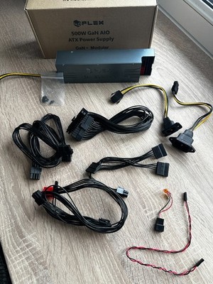 SFF-PC Netzteil HD Plex GAN 500W Silber modulares Computernetzteil