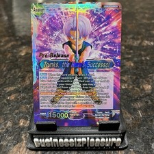 Trunks the Hero's Successor PRERELEASE Foil Dragon Ball Super Card Game NM