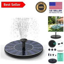 Floating Solar Fountain Pump Kit for Garden and Pool - Quick Setup Eco Solution