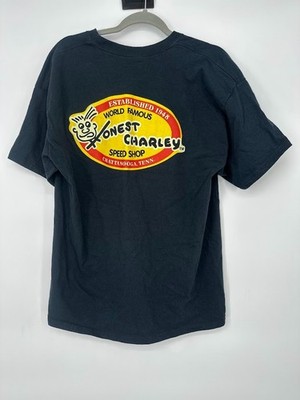 Honest Charley Speed Shop Hot Rod Tee T Shirt Drag Racing Race Nostalgia Car XL