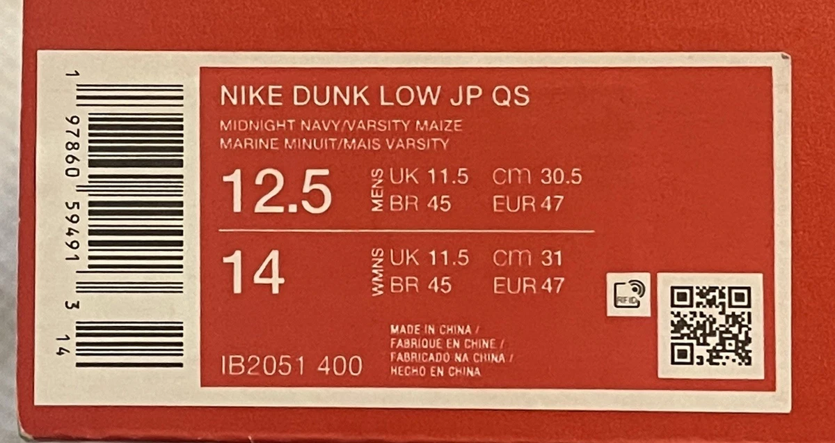 Nike Dunk JP QS Low Mismatched for Sale | Authenticity Guaranteed