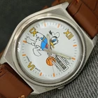 VINTAGE SEIKO AUTOMATIC 7009A JAPAN MENS DONALD DIAL WATCH a2889-U