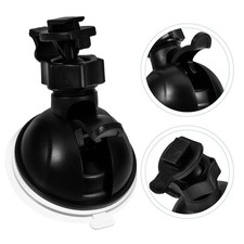 2pcs Dash Cam Mirror Mount Holder 1/4 Ball Head Mini Suction Cup Head Single
