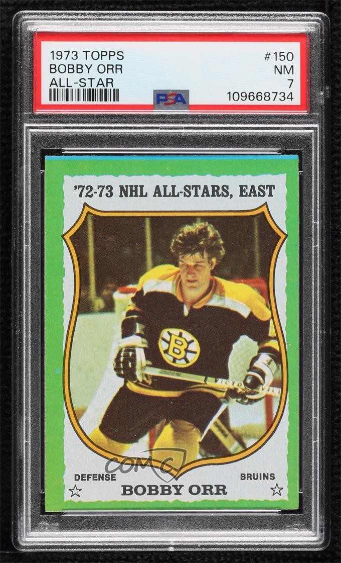 1973-74 Topps Bobby Orr #150 PSA 7 HOF