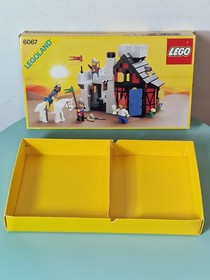 Lego Vintage Set Legoland Castle 6067 Guarded Inn, with box and instructions