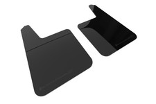 Rally Armor Universal Black Ur Plus Mud Flap W Metallic Black Logo - Pair