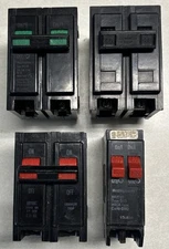 Bryant Westinghouse BR 220/BR 230/BR 240/BR 2020 Circuit Breaker Lot Of 4