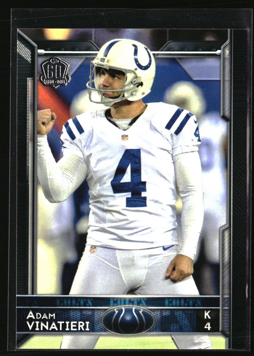 2015 Topps #193 Adam Vinatieri 60th Anniversary