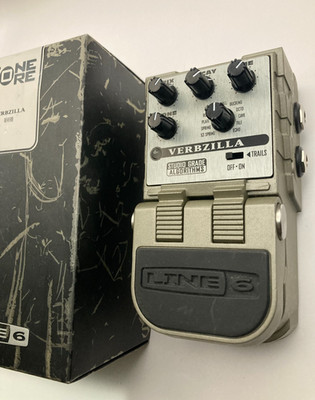 Line6 ToneCore Verbzilla Reverb Guitar Effect Pedal Tested Working
