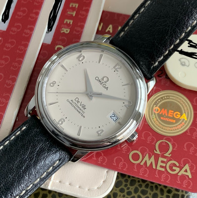 Omega DeVille Prestige Automatic Chronometer Ref. 4800.30.02 - Mint Box & Papers