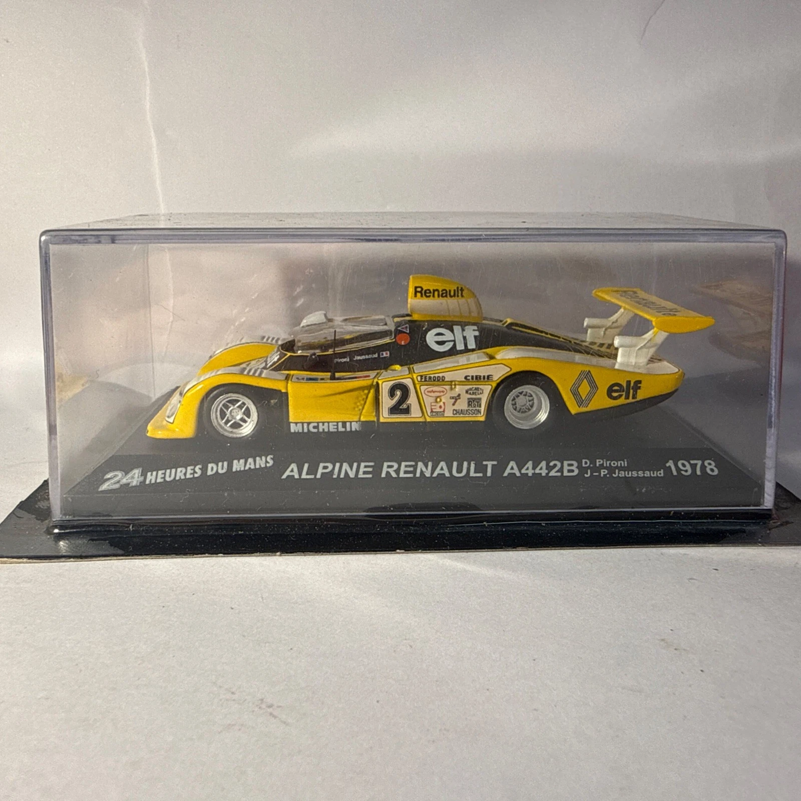 Voiture Miniature Formule 1 Alpine Renault A442B 24h Du Mans 1978