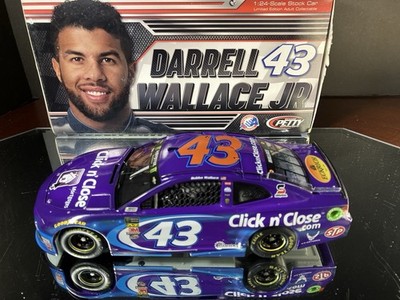 Darrell Bubba Wallace #43 Click N' Close.com Rookie 2018 Chevrolet Camaro 1:24