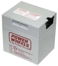 Cadillac Escalade - Power Wheels Rechargeable Battery Gray 12v 12Volt 00801-1869
