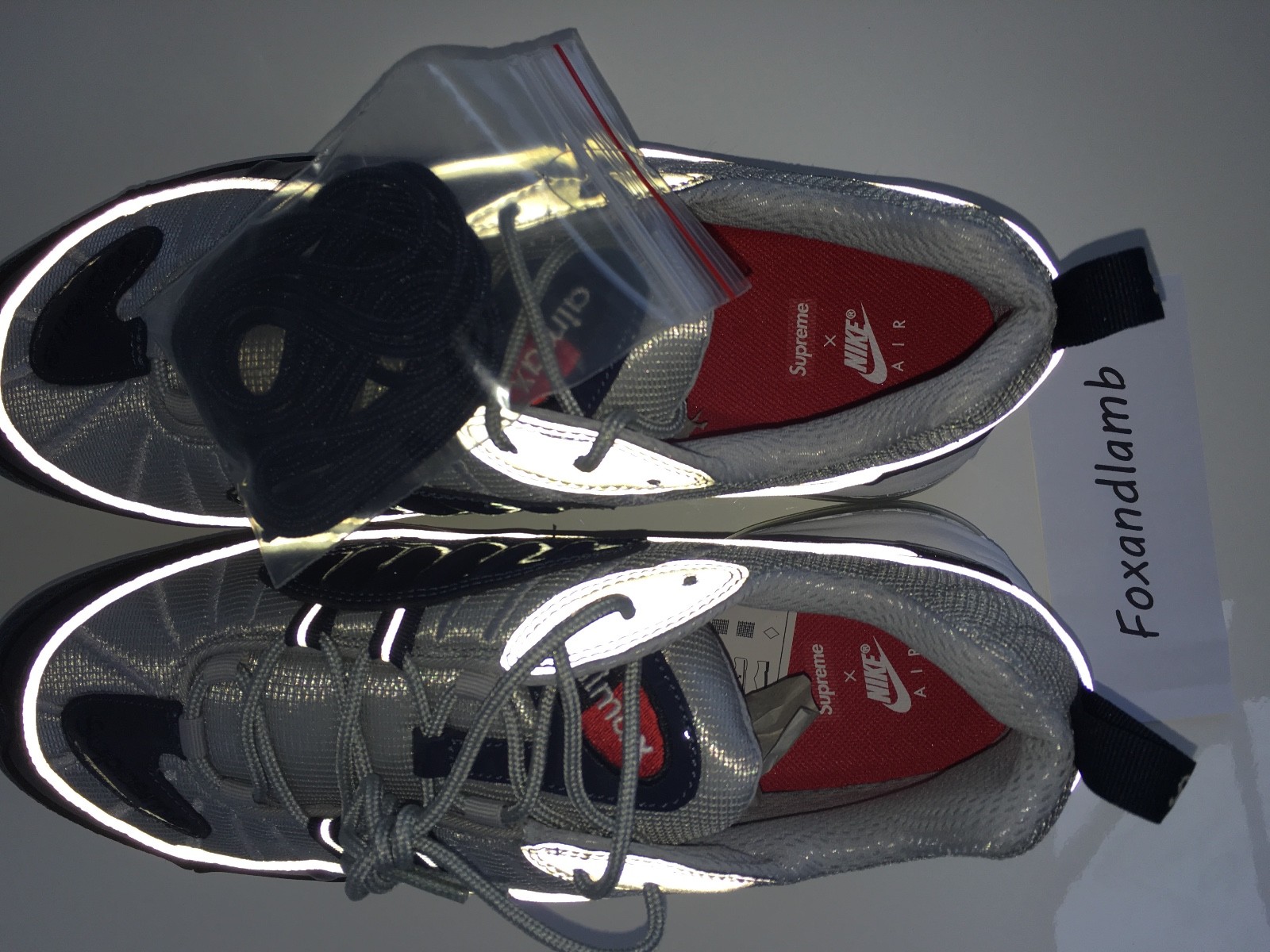 Air Max 98 x Supreme UK10.5 -- Never Worn BNIB image 6