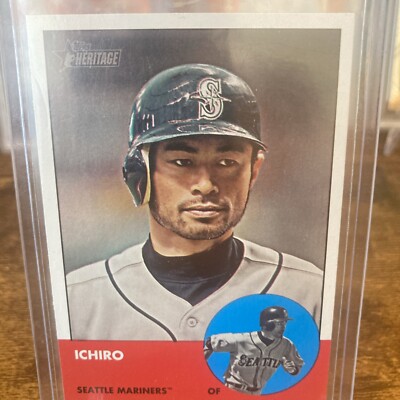 ichiro専用 2012 Topps Heritage Ichiro Suzuki #491 Seattle Mariners SP | eBay
