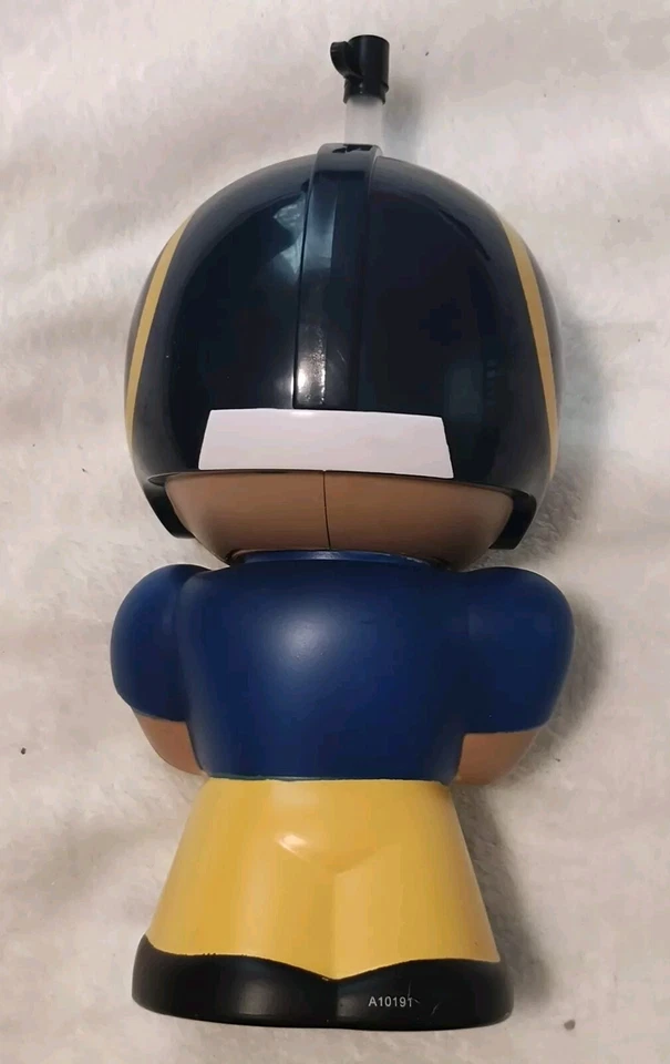 Botella de agua Party Animal TeenyMates NFL Big Sip Los Angeles Rams - azul y dorado Foto 2 de 4