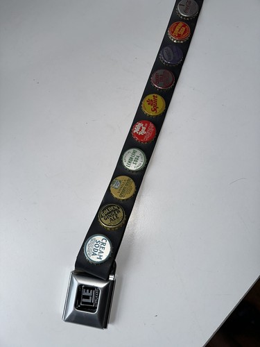Vintage Little Earth Bottle Cap Unique Seat Belt Accessory Y2K - Picture 4 of 11