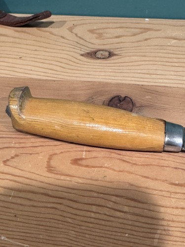 Vintage J. Marttini Finland Rapala Fish Fillet Knife W/ Tooled Leather Sheath - Picture 13 of 16