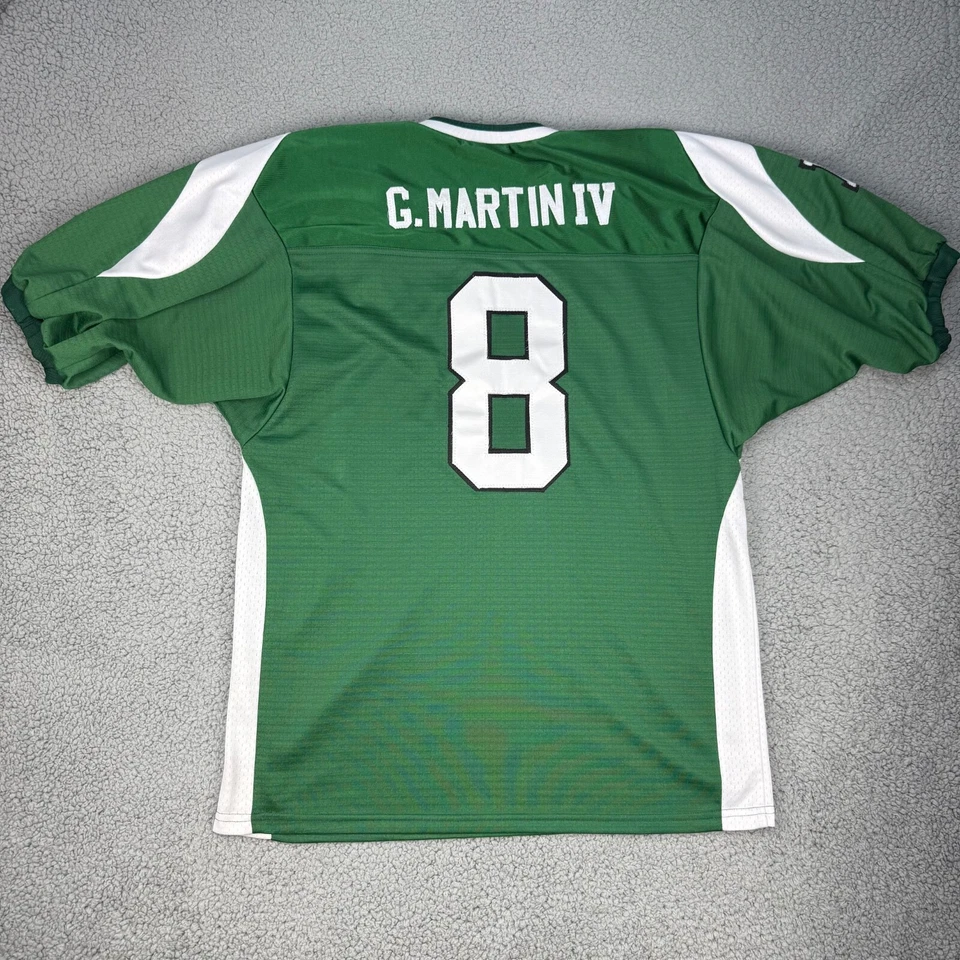 Baylor Bears Football Jersey Team Issue Green NCAA Men 46-48 XL Glasco Martin IV - Image 2 of 4