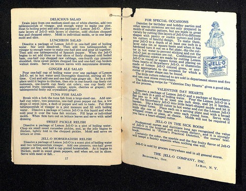 1924 Jell-O Dessert Recipe Booklet 18pp. w/ Ice Cream Powder - Picture 6 of 7