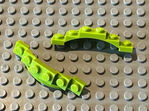 2 x Lego Ninjago Lime Kotflügel 62361 / Set 9450 9455 9445 9457 9447 9443 9456...