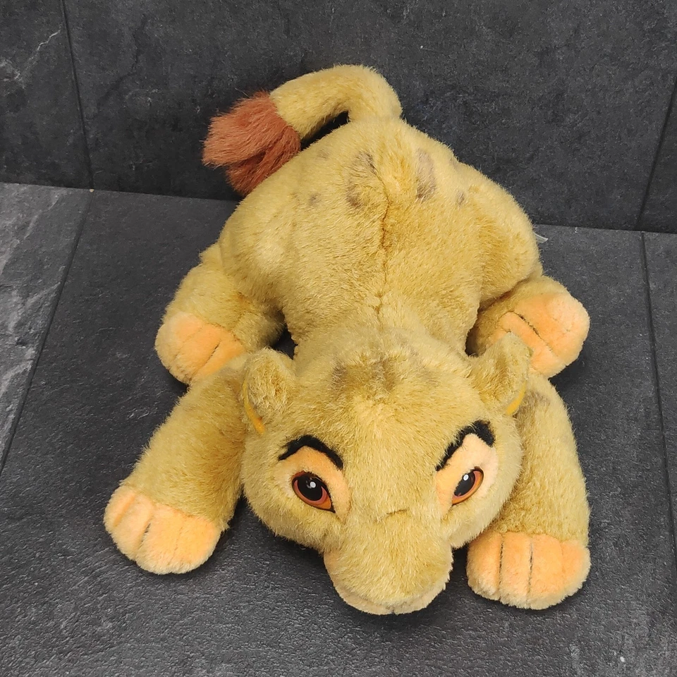 Disney Simba Plüsch Vintage Kuscheltier Der König Der Löwen Rar - Bild 3 von 4