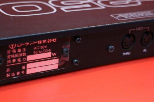 USED Roland SDE-2500 Digital Delay Rack Effect Vintage from Japan U540 190607 - Picture 11 of 12