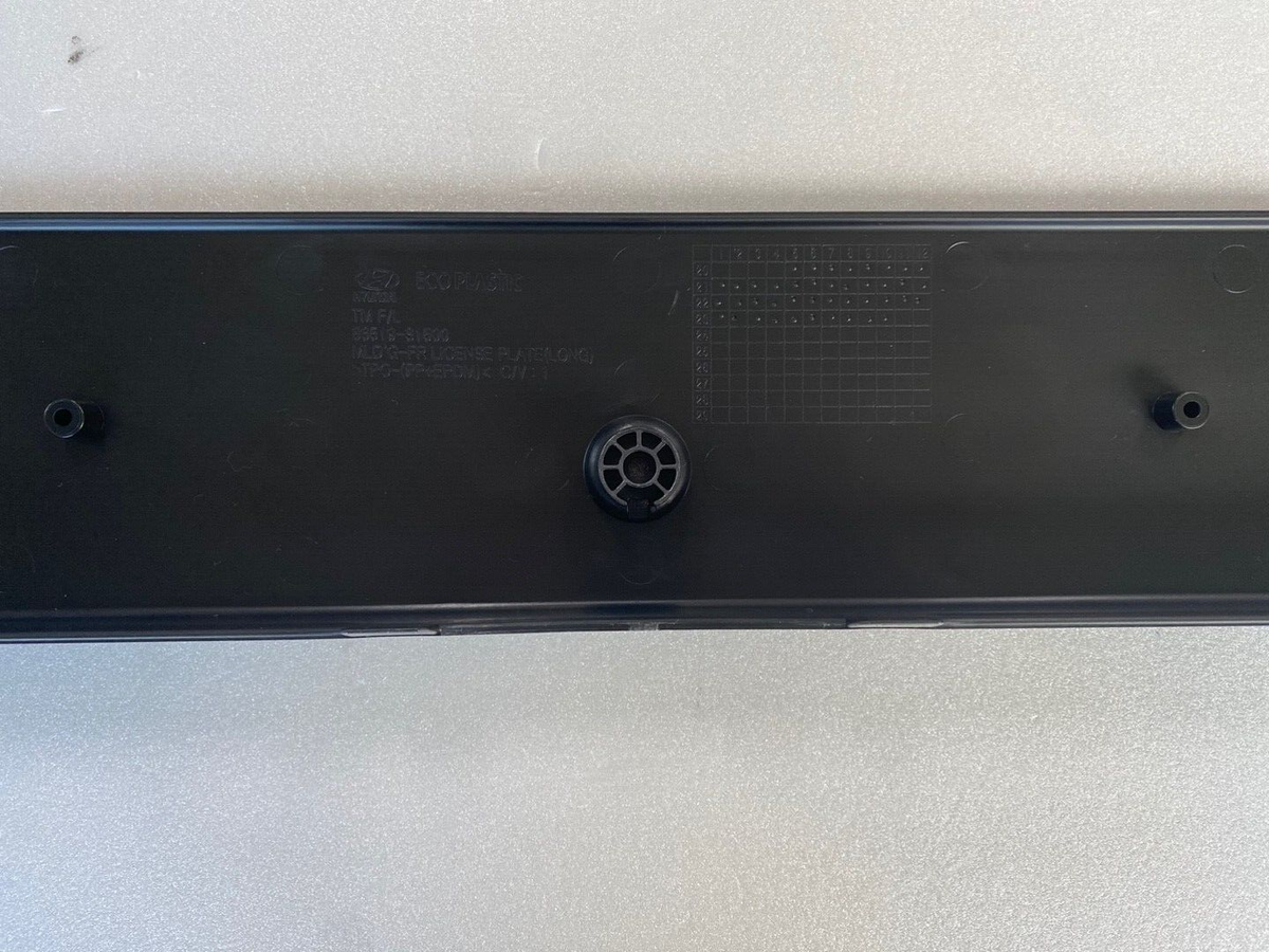 Genuine 86519S1500 Front Licence Plate (Fits: 2021 2022 The New Santa Fe TM Genuine 86519S1500 Front Licence Plate (Fits: 2021 2022 The New Santa Fe TM