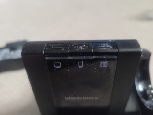 Plantronics Bluetooth Bezprzewodowy zestaw słuchawkowy i stacja dokująca do ładowania WO2 z zasilaczem - Zdjęcie 2 z 3